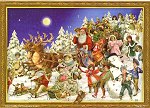 Santa Sleigh with Kids<br> Sellmer Advent Calendar
